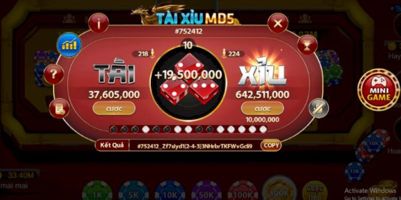 Tổng quan thông tin về game MD5 Tài Xỉu hiện đại