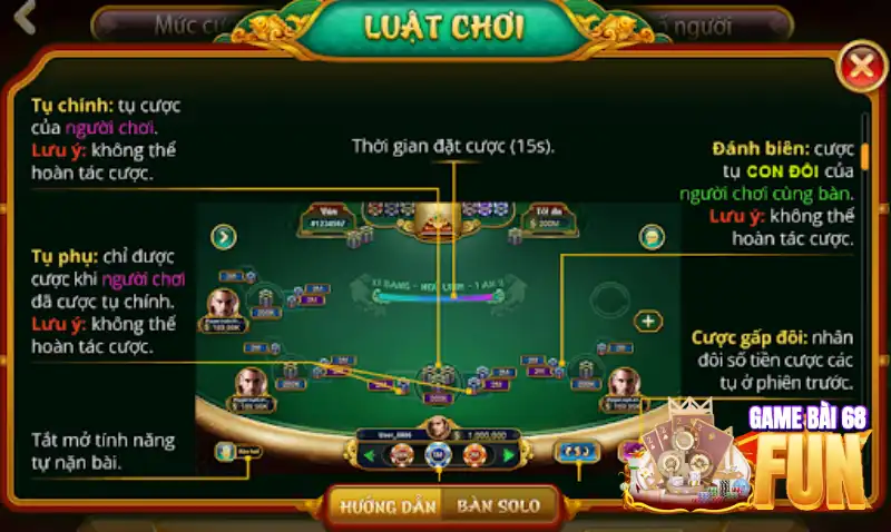 Cách chơi xì dách tại 68gamebai khá đơn giản